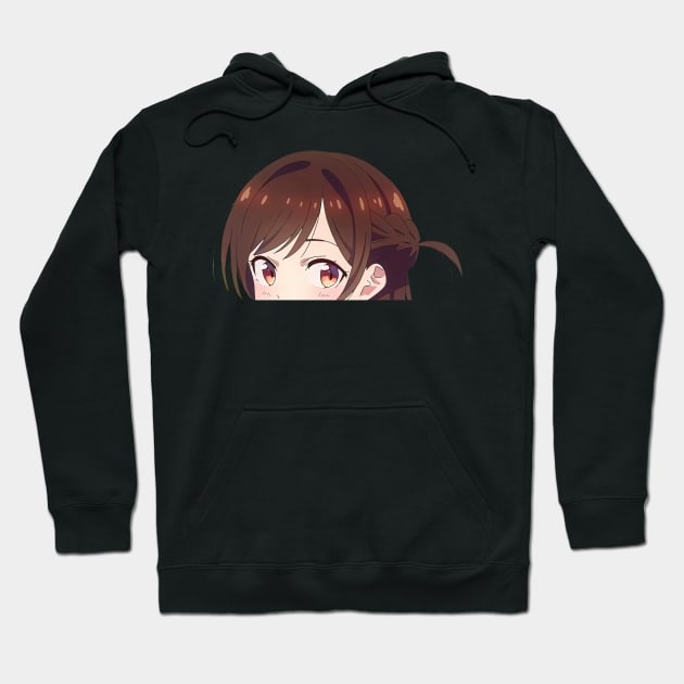 Chizuru Peeker Rent A Girlfriend Hoodie by IainDodes